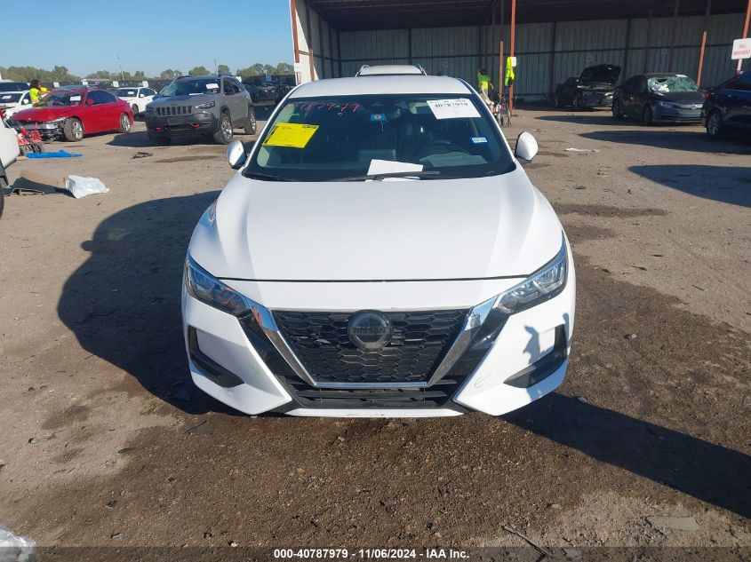 2020 Nissan Sentra Sv Xtronic Cvt VIN: 3N1AB8CV8LY295575 Lot: 40787979