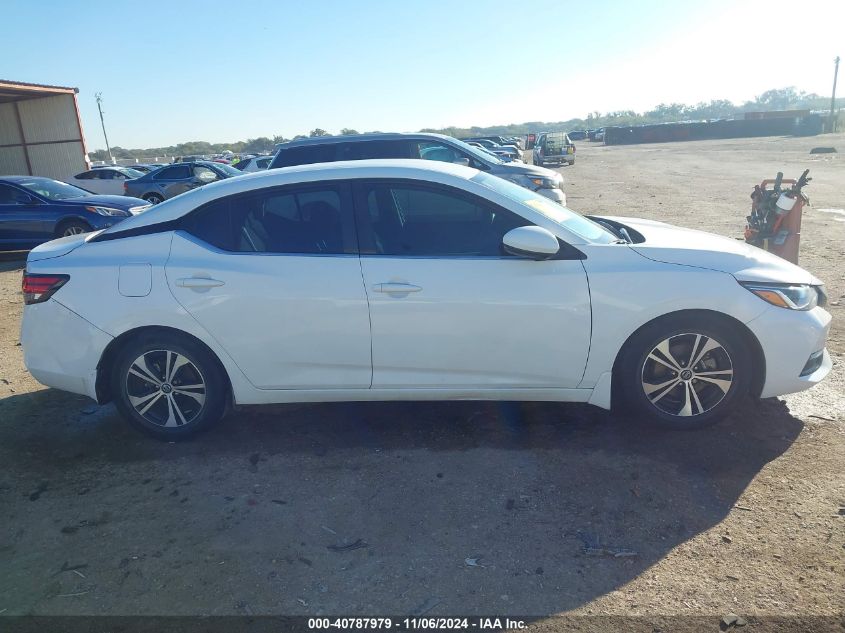 2020 Nissan Sentra Sv Xtronic Cvt VIN: 3N1AB8CV8LY295575 Lot: 40787979