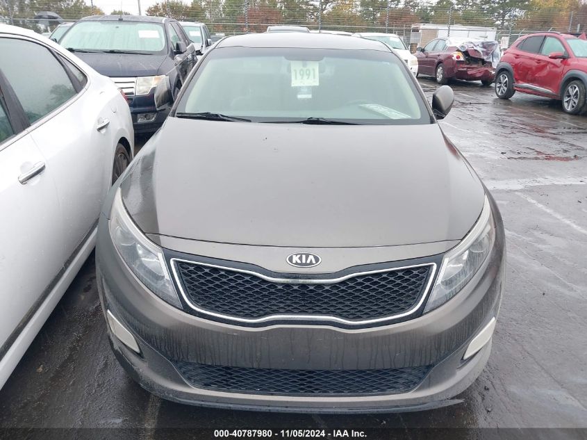 2015 Kia Optima Lx VIN: 5XXGM4A79FG373101 Lot: 40787980