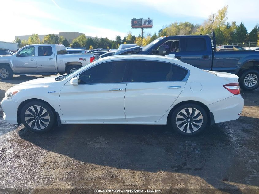 2017 Honda Accord Hybrid Ex-L VIN: JHMCR6F52HC024267 Lot: 40787981