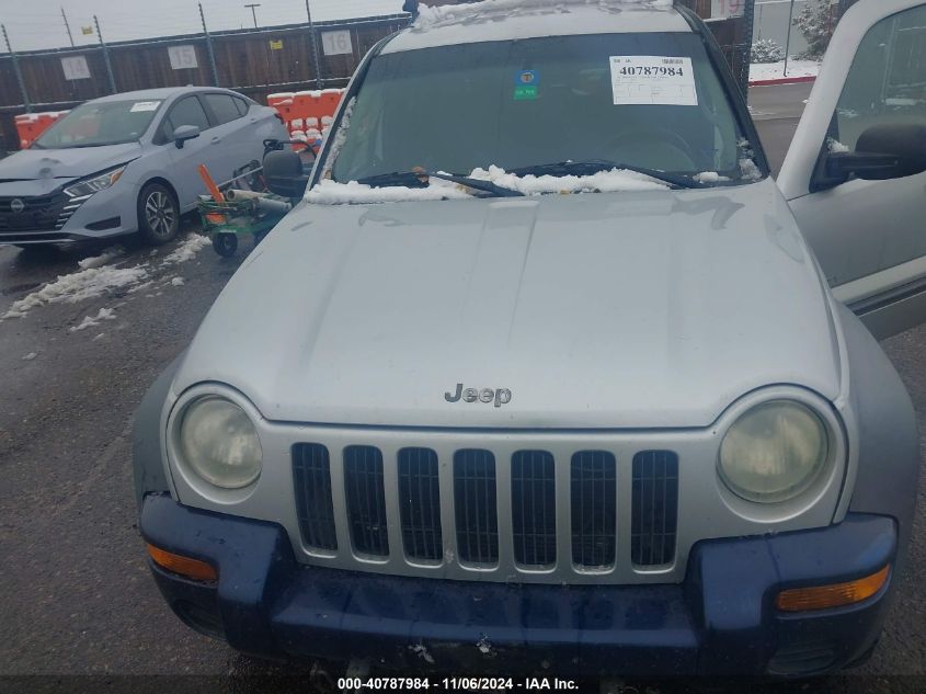 2004 Jeep Liberty Sport VIN: 1J4GL48K24W218733 Lot: 40787984