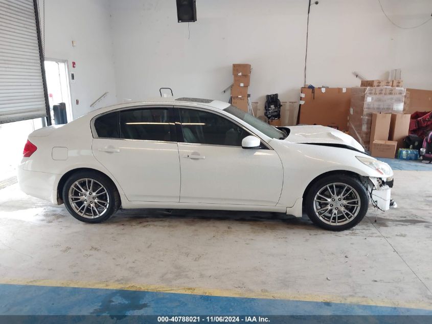 2011 Infiniti G37 Journey VIN: JN1CV6AP3BM508569 Lot: 40788021