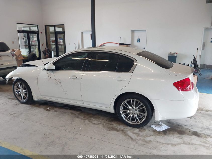 2011 Infiniti G37 Journey VIN: JN1CV6AP3BM508569 Lot: 40788021