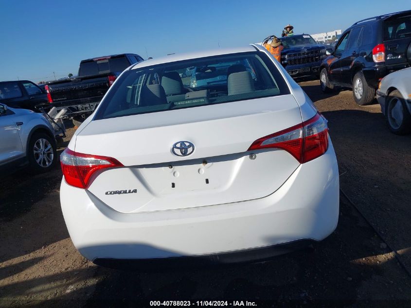 2015 Toyota Corolla L VIN: 2T1BURHE4FC238630 Lot: 40788023