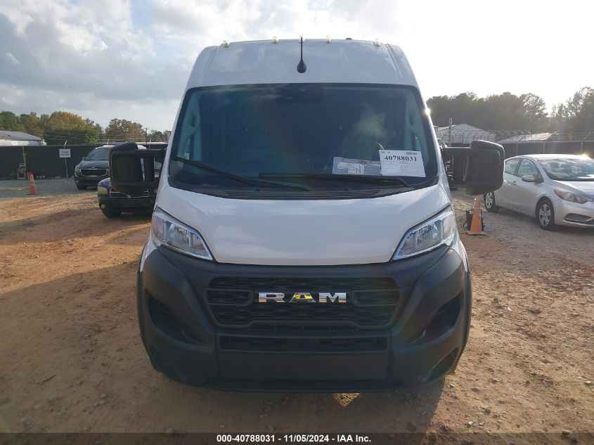 2023 Ram Promaster 3500 Cargo Van High Roof 159 Wb Ext VIN: 3C6MRVJG7PE521130 Lot: 40788031