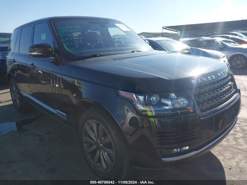 VIN SALGR2PF7GA315997 2016 Land Rover Range Rover,... no.1