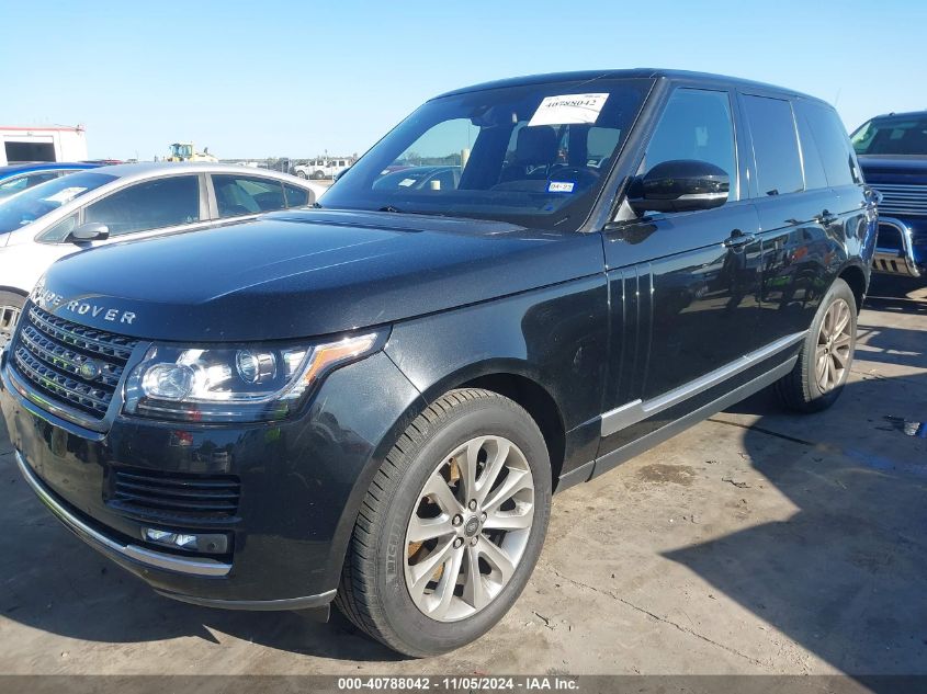 VIN SALGR2PF7GA315997 2016 Land Rover Range Rover,... no.2