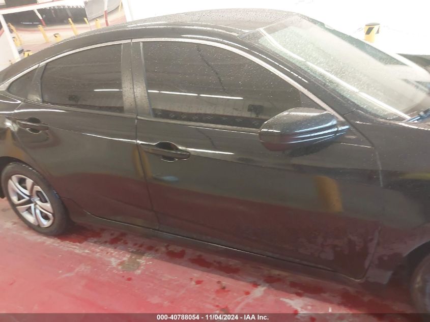 2018 Honda Civic Lx VIN: 19XFC2F5XJE011824 Lot: 40788054