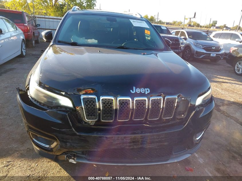 2019 Jeep Cherokee Limited Fwd VIN: 1C4PJLDB5KD325988 Lot: 40788057