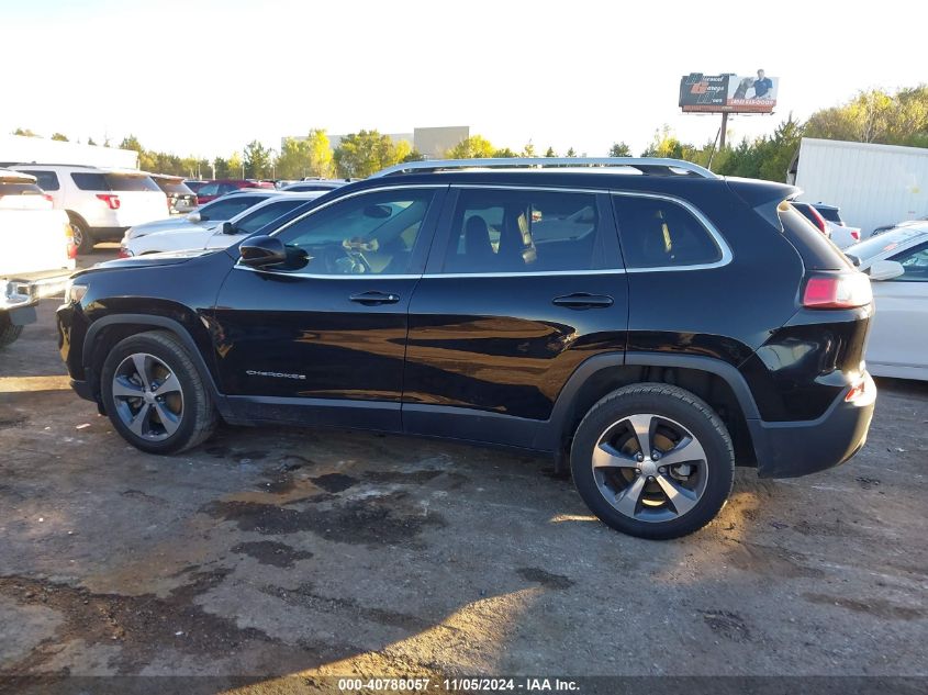 2019 Jeep Cherokee Limited Fwd VIN: 1C4PJLDB5KD325988 Lot: 40788057