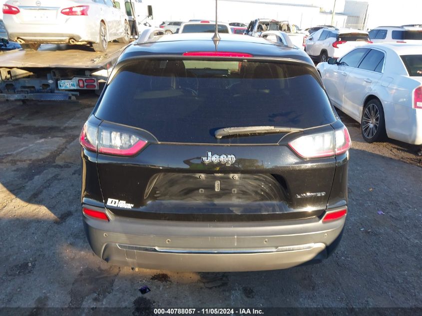 2019 Jeep Cherokee Limited Fwd VIN: 1C4PJLDB5KD325988 Lot: 40788057