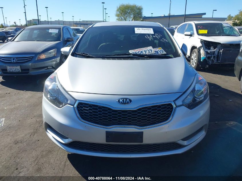 2016 Kia Forte Lx VIN: KNAFX4A63G5497426 Lot: 40788064