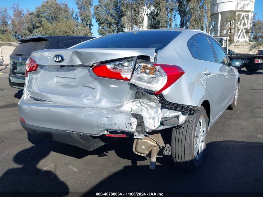 2016 Kia Forte Lx VIN: KNAFX4A63G5497426 Lot: 40788064