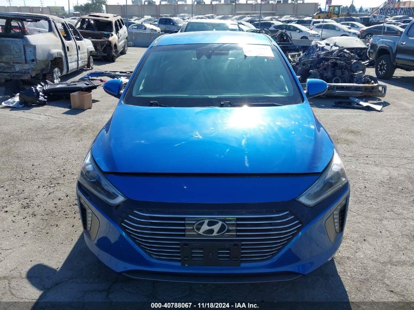 2018 Hyundai Ioniq Hybrid Limited VIN: KMHC05LC2JU073831 Lot: 40788067