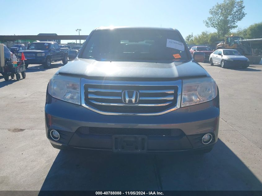 2012 Honda Pilot Ex-L VIN: 5FNYF3H51CB003675 Lot: 40788088