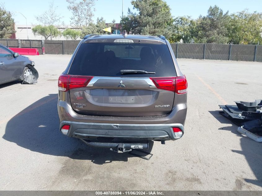 2018 Mitsubishi Outlander Le VIN: JA4AD3A33JZ036646 Lot: 40788094