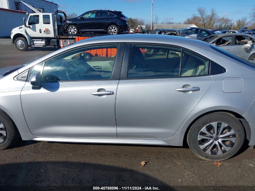 2022 Toyota Corolla Hybrid Le VIN: JTDEAMDEXNJ056531 Lot: 40788096