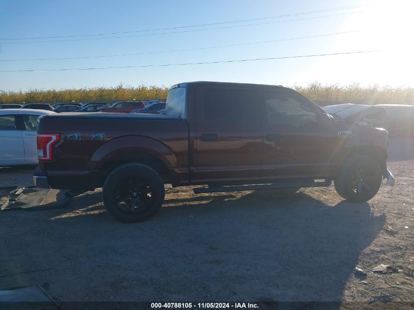 2016 Ford F-150 Xlt VIN: 1FTEW1EF9GFB12942 Lot: 40788105