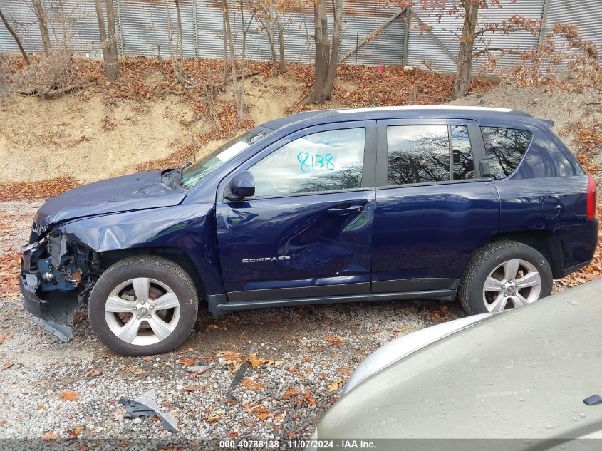 2016 Jeep Compass Latitude VIN: 1C4NJDEB9GD541832 Lot: 40788138