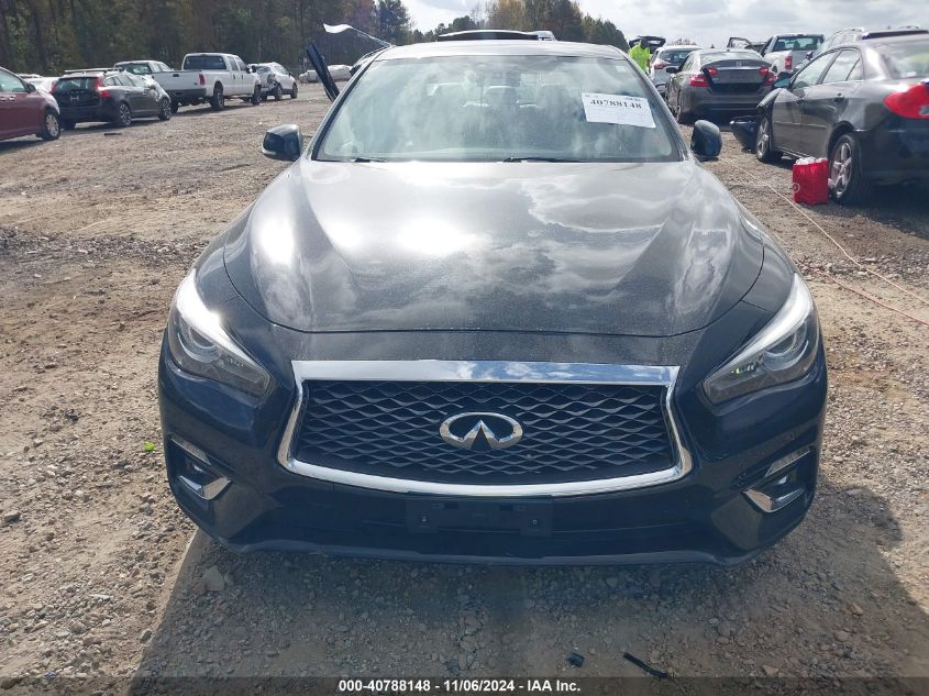 2019 Infiniti Q50 3.0T Luxe VIN: JN1EV7ARXKM591546 Lot: 40788148