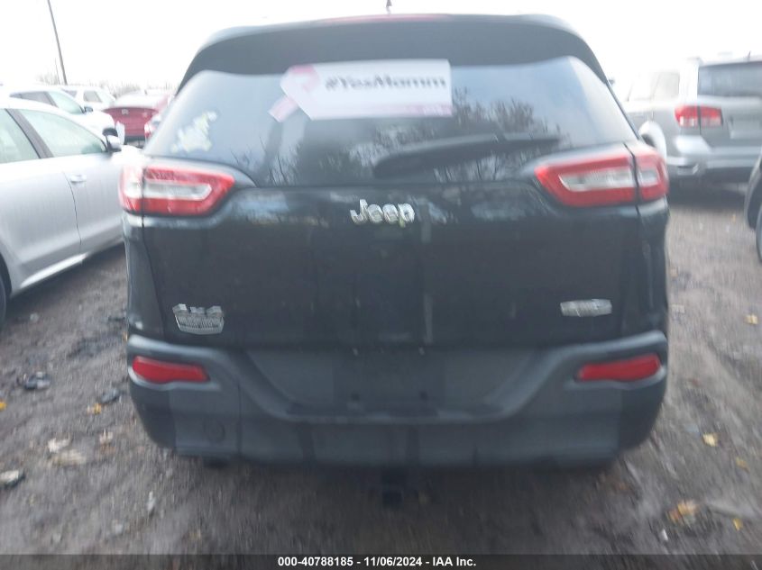 2016 Jeep Cherokee Latitude VIN: 1C4PJMCB0GW360103 Lot: 40788185