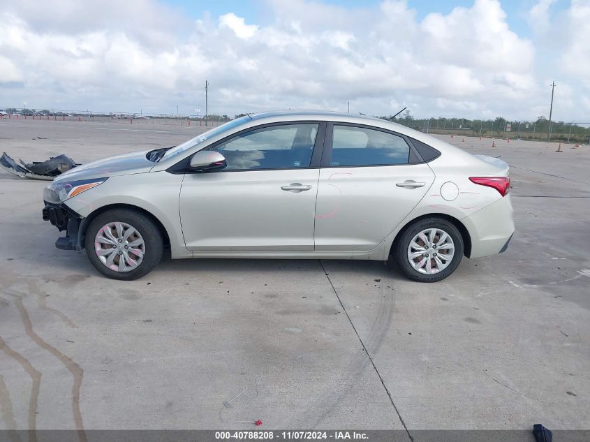 2019 Hyundai Accent Se VIN: 3KPC24A3XKE065231 Lot: 40788208