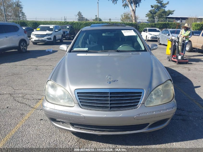 2005 Mercedes-Benz S 430 VIN: WDBNG70J35A437297 Lot: 40788215