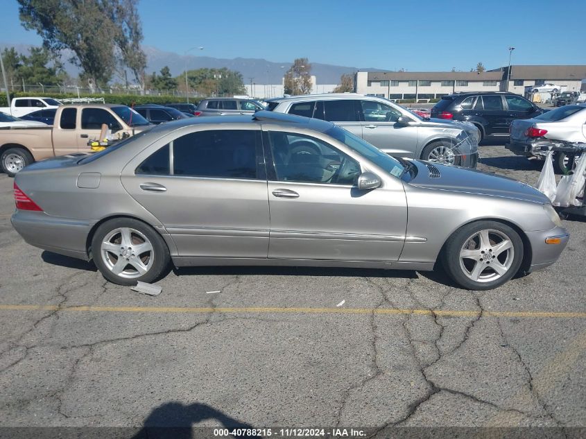 2005 Mercedes-Benz S 430 VIN: WDBNG70J35A437297 Lot: 40788215