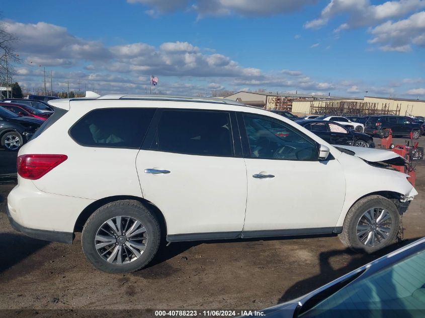 2019 Nissan Pathfinder Sl VIN: 5N1DR2MM6KC608327 Lot: 40788223