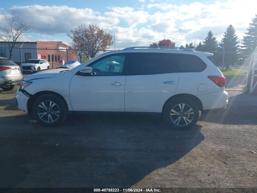 2019 Nissan Pathfinder Sl VIN: 5N1DR2MM6KC608327 Lot: 40788223