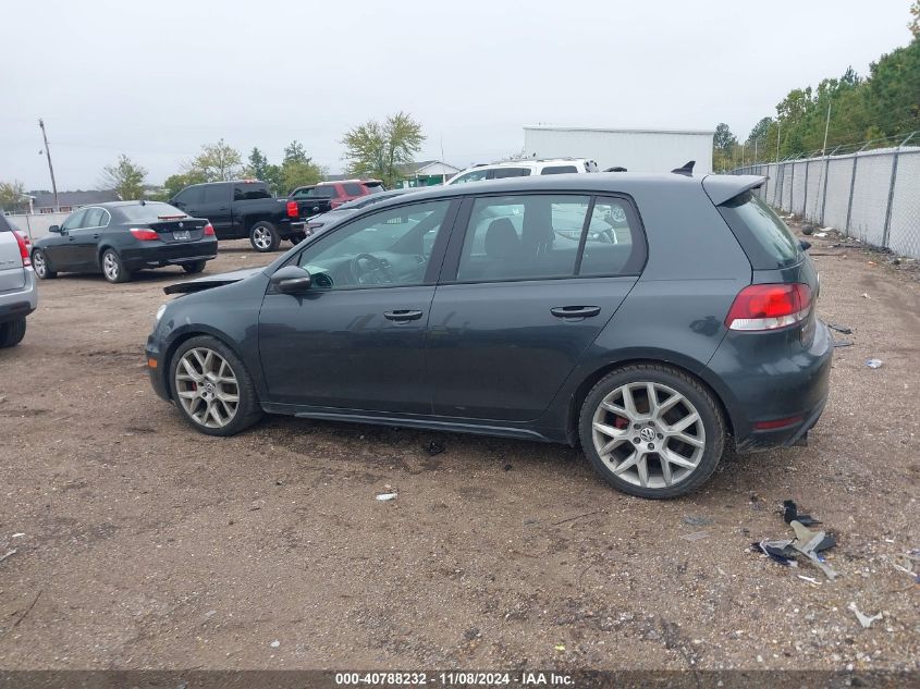 2013 Volkswagen Gti Wolfsburg VIN: WVWHV7AJ8DW140689 Lot: 40788232