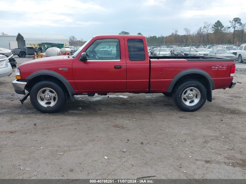 2000 Ford Ranger Xlt VIN: 1FTZR15X3YTA60499 Lot: 40788251