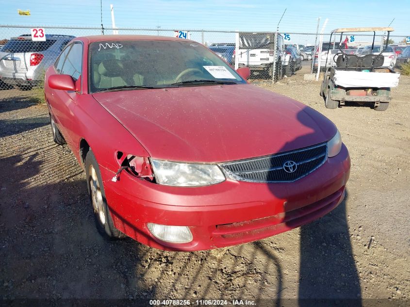 1999 Toyota Camry Solara Sle VIN: 2T1CF22P1XC127874 Lot: 40788256