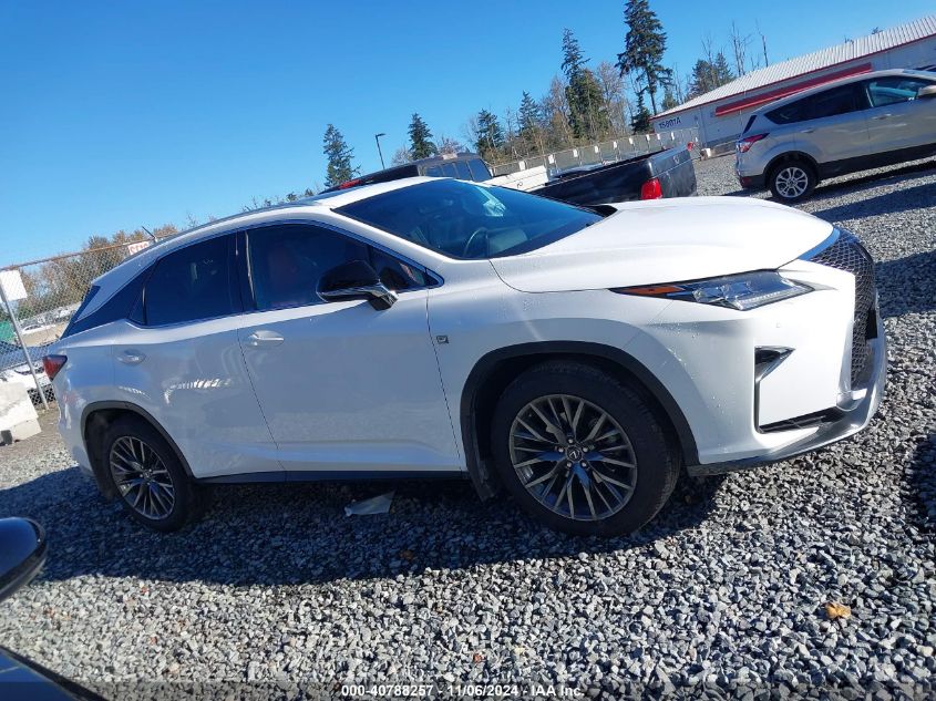 2017 Lexus Rx 350 VIN: 2T2BZMCA0HC127290 Lot: 40788257