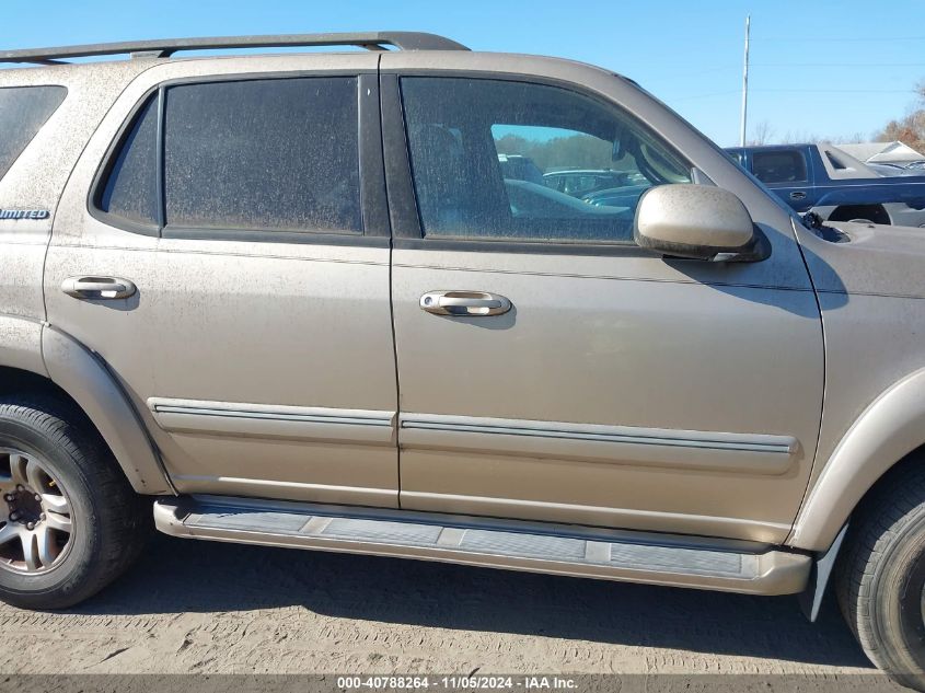 2005 Toyota Sequoia Limited V8 VIN: 5TDBT48A55S245532 Lot: 40788264