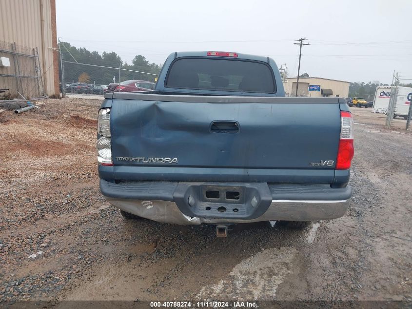 2006 Toyota Tundra Sr5 V8 VIN: 5TBET34196S539118 Lot: 40788274