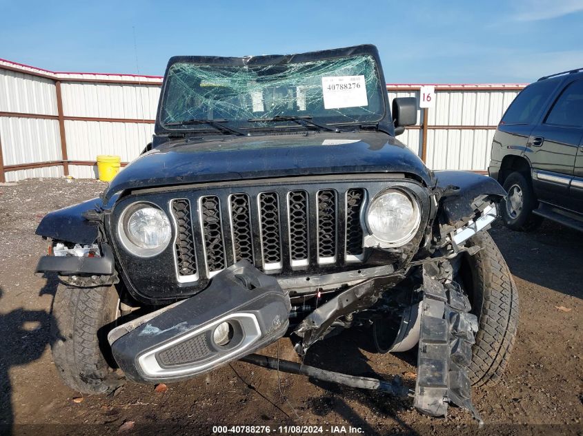 2021 Jeep Gladiator Overland VIN: 1C6HJTFGXML617763 Lot: 40788276