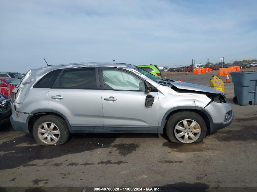 2013 Kia Sorento Lx VIN: 5XYKT3A12DG397199 Lot: 40788328