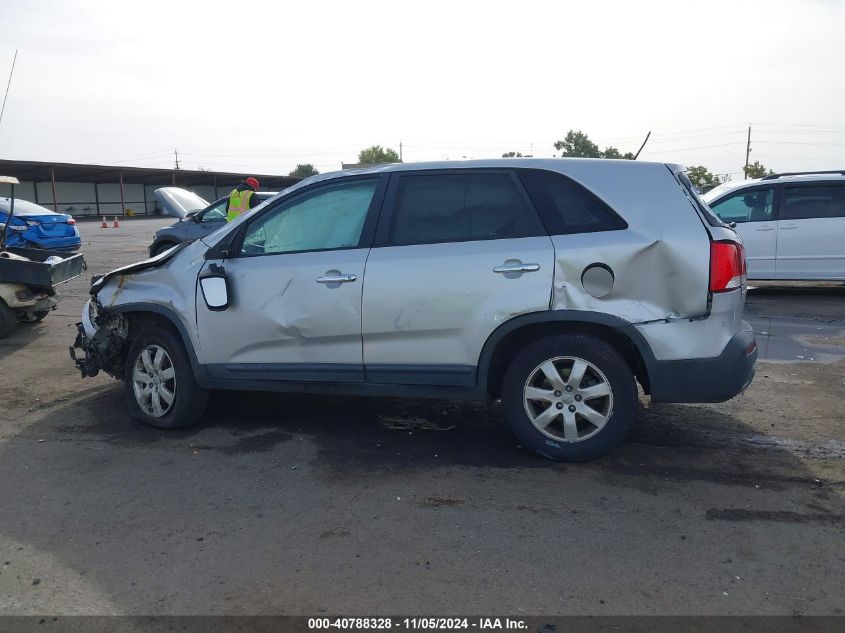 2013 Kia Sorento Lx VIN: 5XYKT3A12DG397199 Lot: 40788328