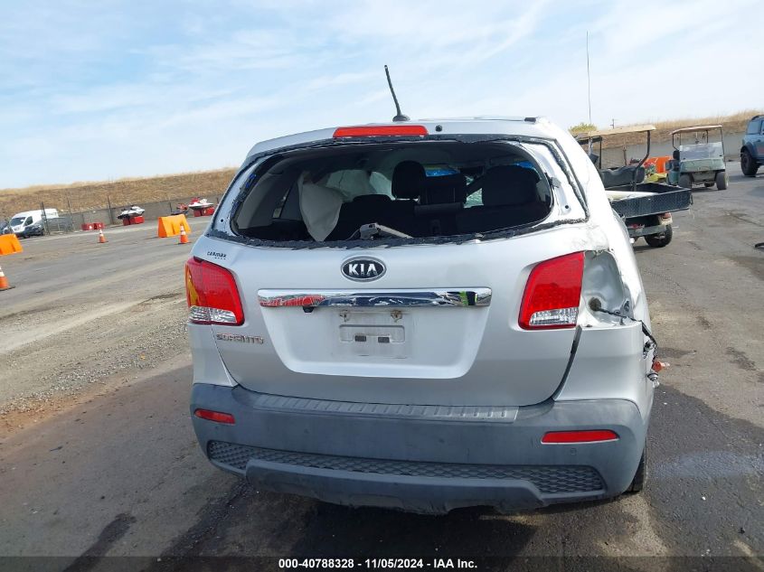 2013 Kia Sorento Lx VIN: 5XYKT3A12DG397199 Lot: 40788328