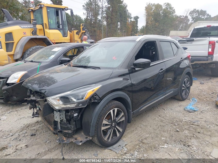 VIN 3N1CP5CU2KL492995 2019 NISSAN KICKS SR