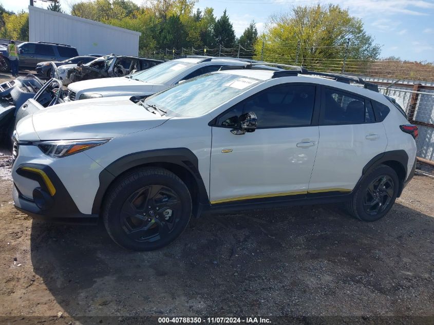 2024 Subaru Crosstrek Sport VIN: 4S4GUHF65R3808073 Lot: 40788350