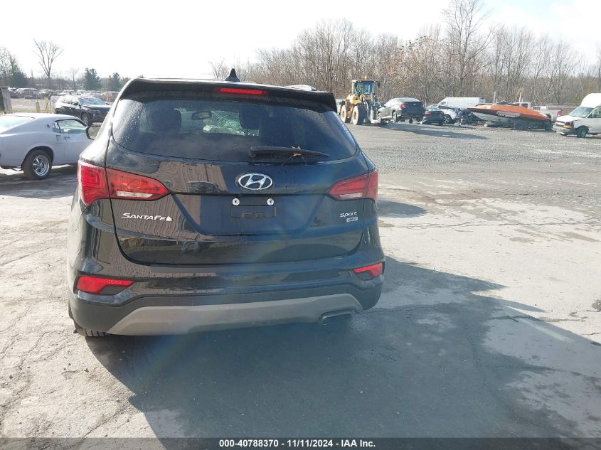 2018 Hyundai Santa Fe Sport 2.4L VIN: 5XYZUDLB2JG570805 Lot: 40788370