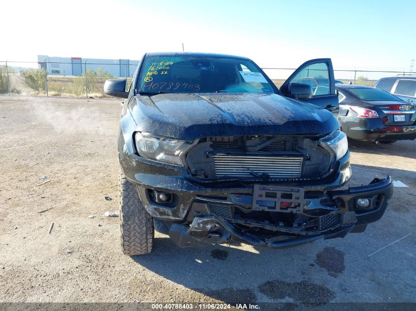 2021 Ford Ranger Xlt VIN: 1FTER4FH1MLD62326 Lot: 40788403