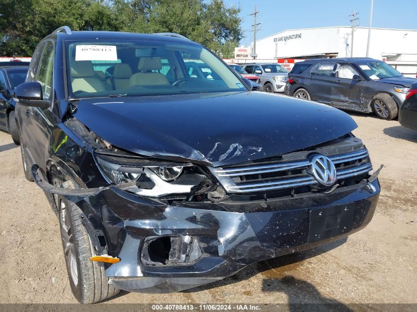 2015 Volkswagen Tiguan Se VIN: WVGAV7AX6FW608701 Lot: 40788413