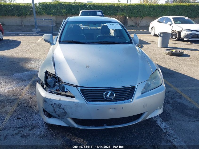 2008 Lexus Is 250 VIN: JTHBK262182059547 Lot: 40788414