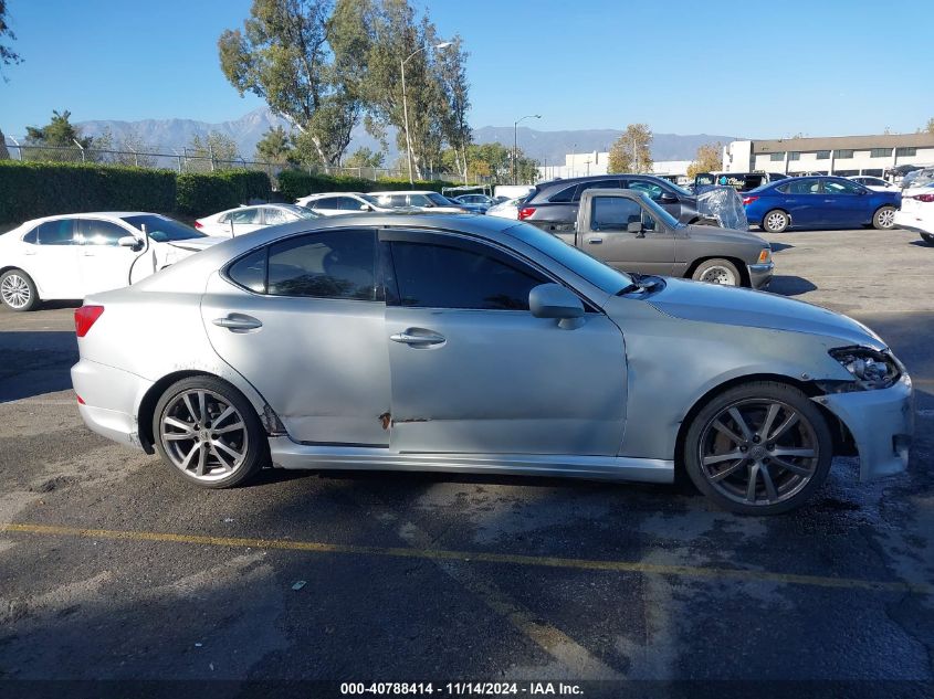 2008 Lexus Is 250 VIN: JTHBK262182059547 Lot: 40788414