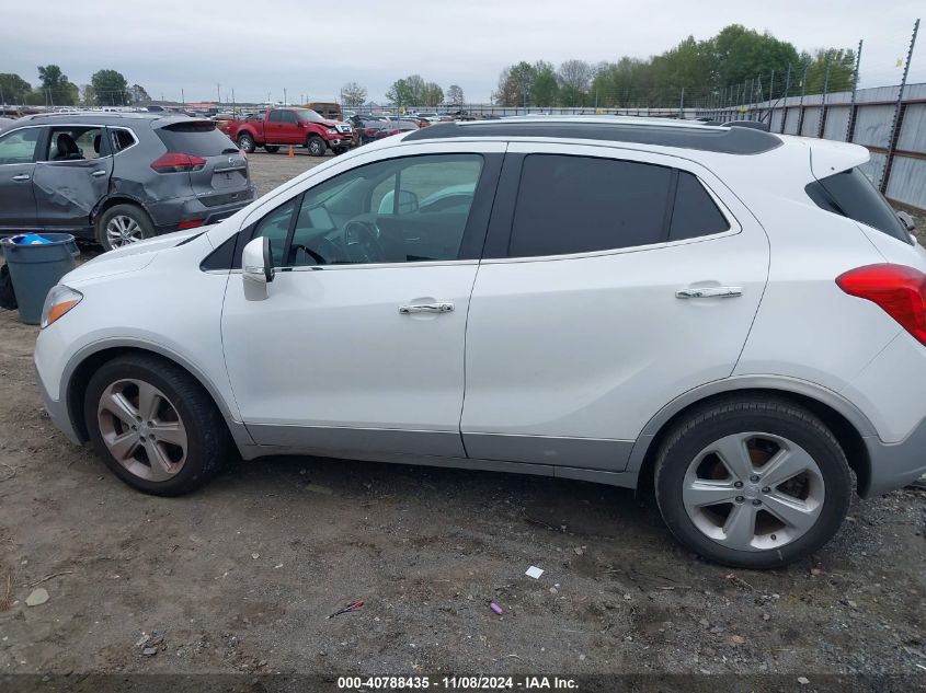 2015 Buick Encore Leather VIN: KL4CJCSB5FB049289 Lot: 40788435