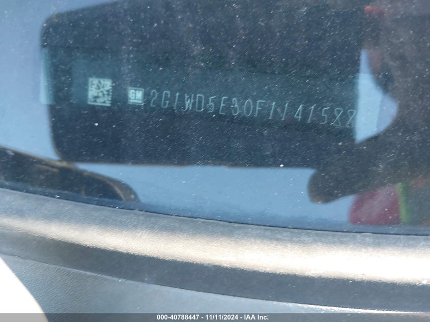 2015 CHEVROLET IMPALA LIMITED POLICE - 2G1WD5E30F1141588