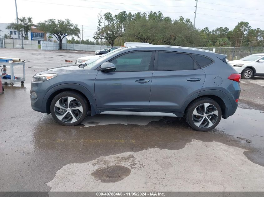 2017 Hyundai Tucson Sport VIN: KM8J33A23HU496957 Lot: 40788465